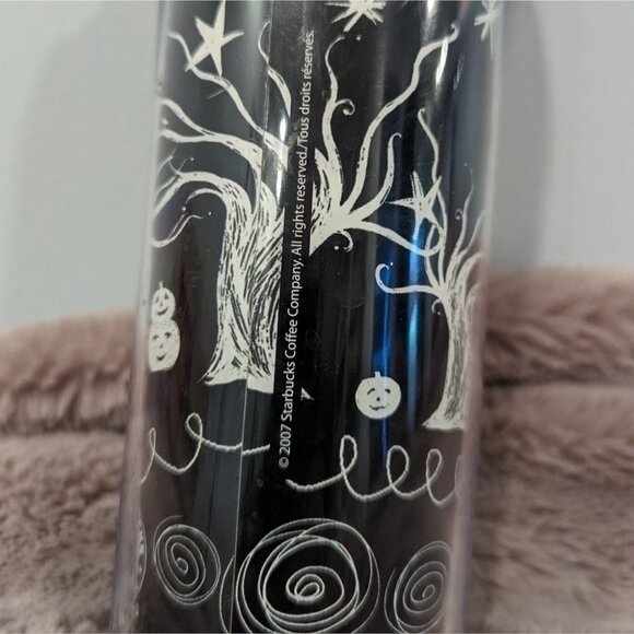 Starbucks 2007 Halloween Coffee Tumbler Glow-in-the-Dark - Picture 2 of 6